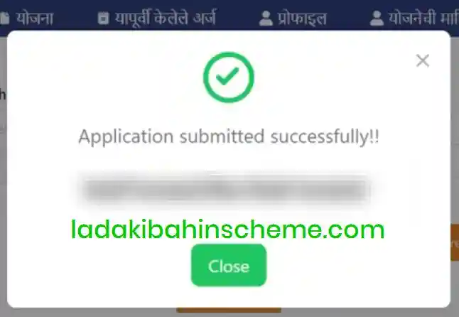 Apply Successfully Majhi Ladki Bahin Yojana 2026